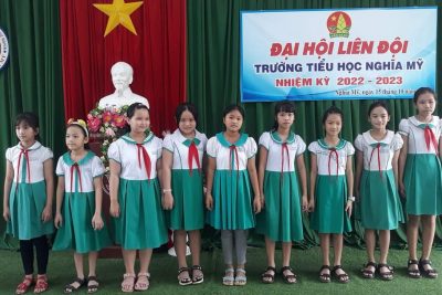 ĐẠI HỘI LIÊN ĐỘI TRƯỜNG TIỂU HỌC NGHĨA MỸ NĂM HỌC 2022-2023
